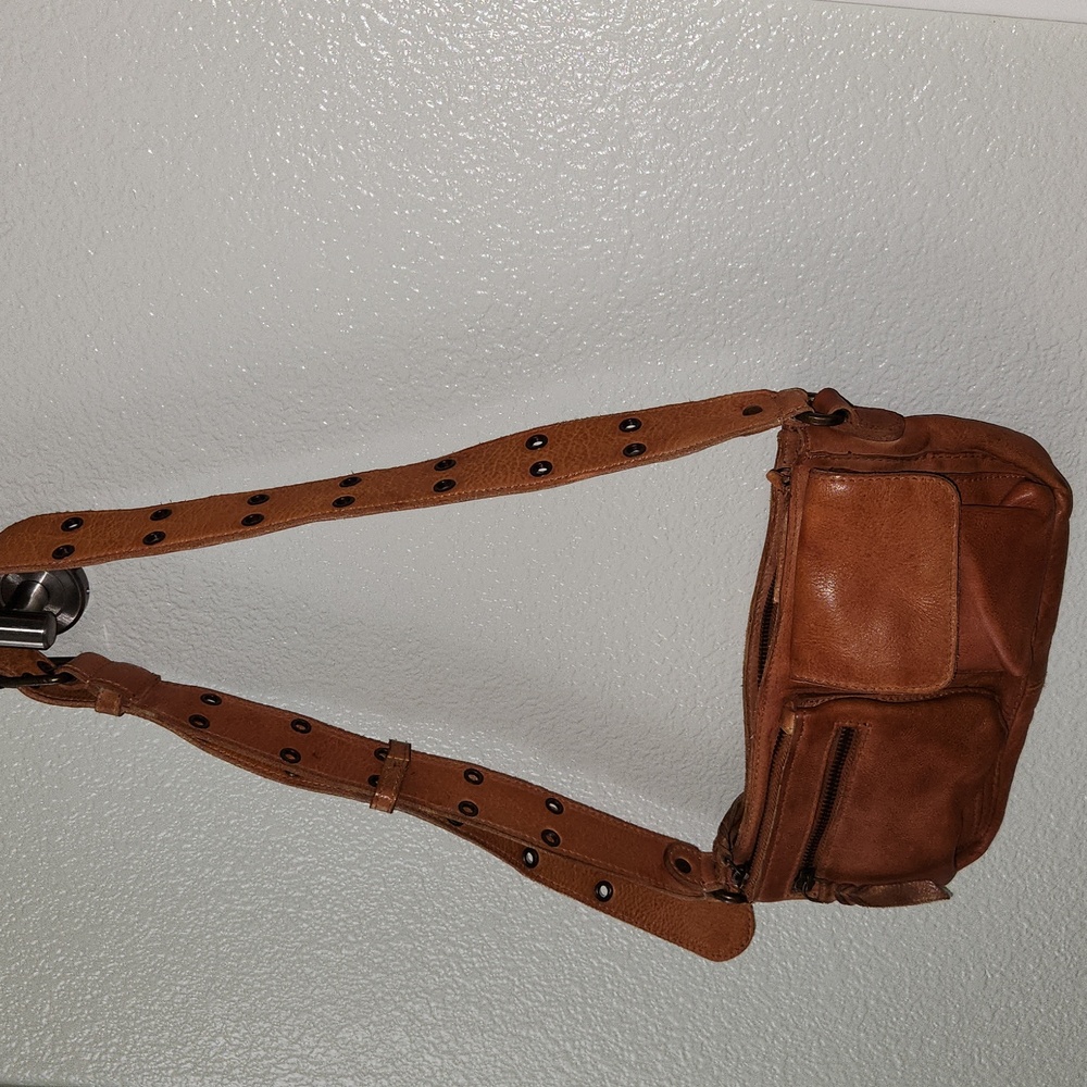Free People Leather Crossbody Sling Bag - Picture 4 of 8